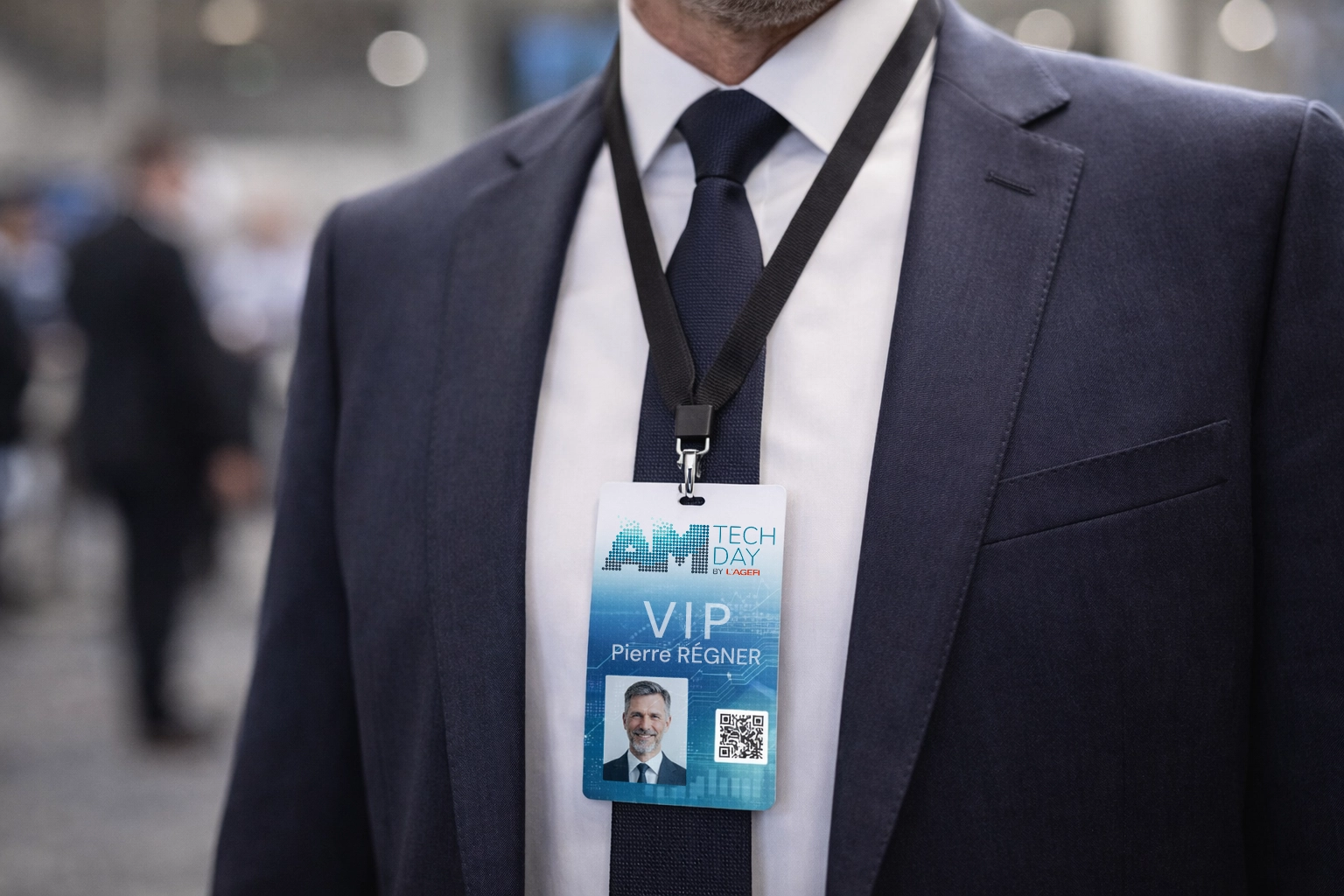 Badge pour événement