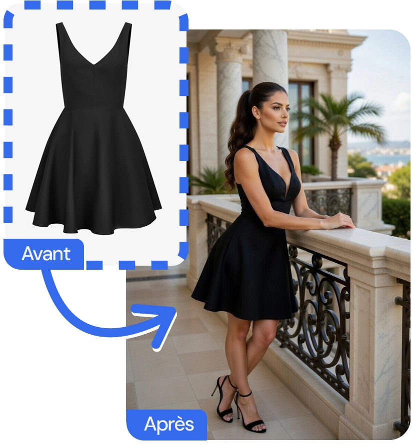 Photo mannequin virtuel