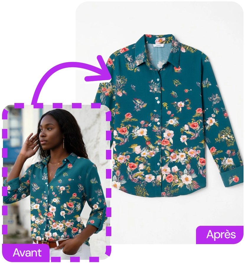 Rendre vêtement à plat